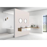 Panneau mural douche VIPANEL - Couleur Unie NCS S1005-Y80R - Finition velvet