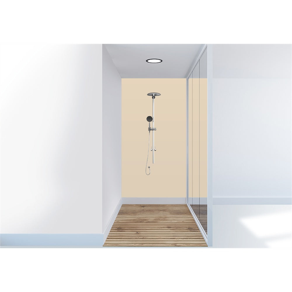 Panneau mural douche VIPANEL - Couleur Unie NCS S1515-Y20R - Finition velvet