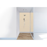 Panneau mural douche VIPANEL - Couleur Unie NCS S1515-Y20R - Finition velvet