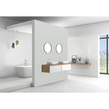 Panneau mural douche VIPANEL - Couleur Unie Pantone 420 C - Finition velvet