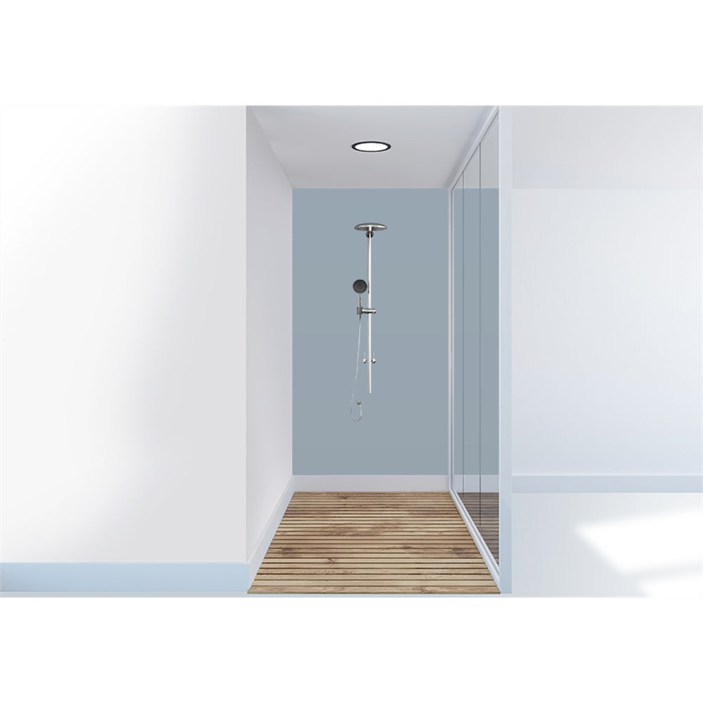 Panneau mural douche VIPANEL - Couleur Unie Pantone 5405 - Finition velvet
