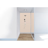 Panneau mural douche VIPANEL - Couleur Unie Pantone 4685 - Finition velvet