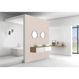 Panneau mural douche VIPANEL - Couleur Unie Pantone 4755 - Finition velvet