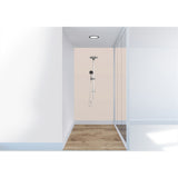 Panneau mural douche VIPANEL - Couleur Unie Pantone 4755 - Finition velvet