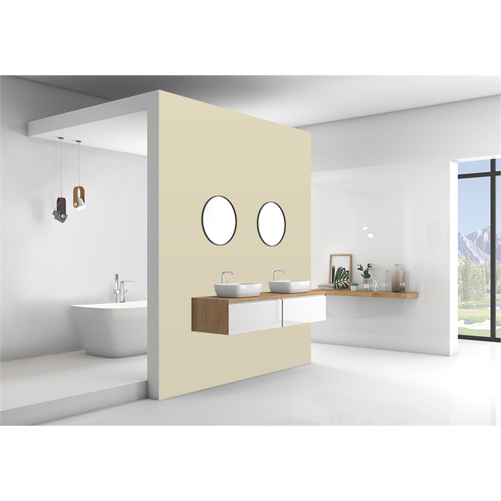 Panneau mural douche VIPANEL - Couleur unie Pantone 4545 - Finition velvet