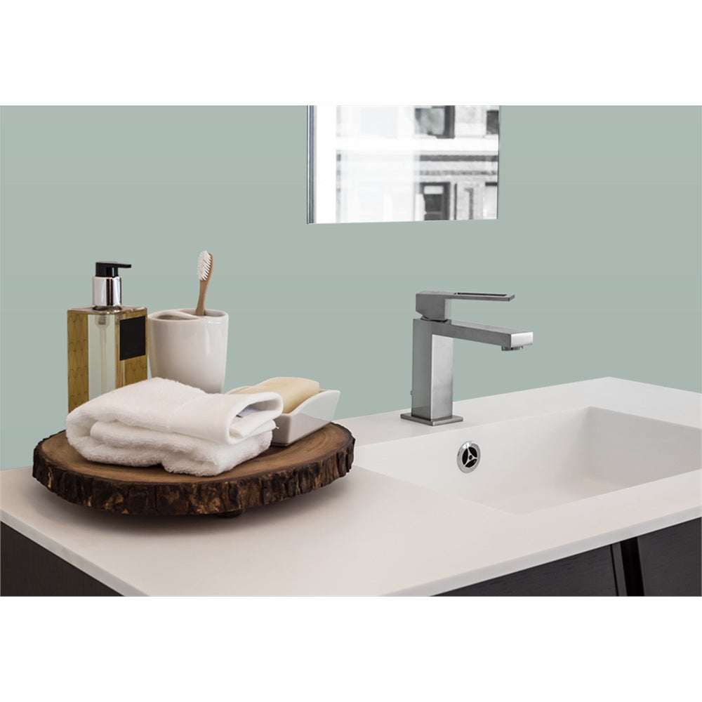 Panneau mural douche VIPANEL - Couleur unie Pantone 5565 - Finition velvet