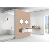 Panneau mural douche VIPANEL - Couleur unie Pantone 729 - Finition velvet