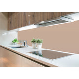 Panneau mural douche VIPANEL - Couleur unie Pantone 729 - Finition velvet