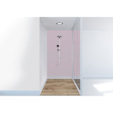 Panneau mural douche VIPANEL - Couleur unie Pantone 5215 - Finition velvet