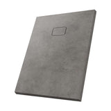 Receveur de douche écologique et léger NATURA SH, finition Soft Grey