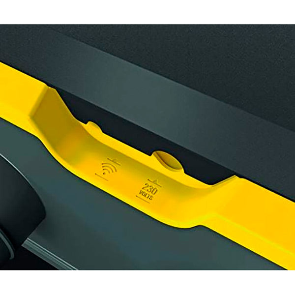 Stanley boîte à outils plastique jaune et noire, outillage, coloris jaune