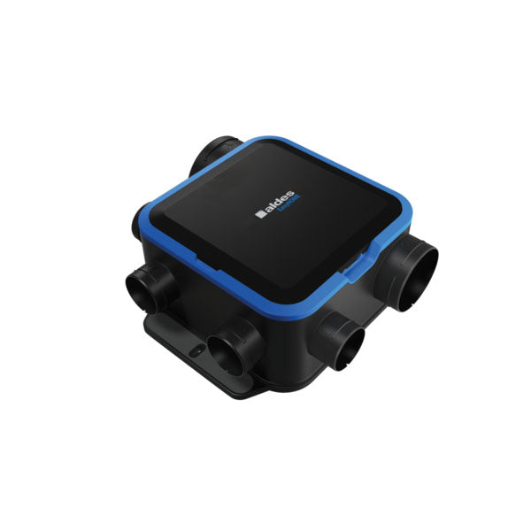 Kit VMC simple flux ALDES EasyHOME Hygroréglable compact avec 3 bouches pour ventilation efficace dans la maison.