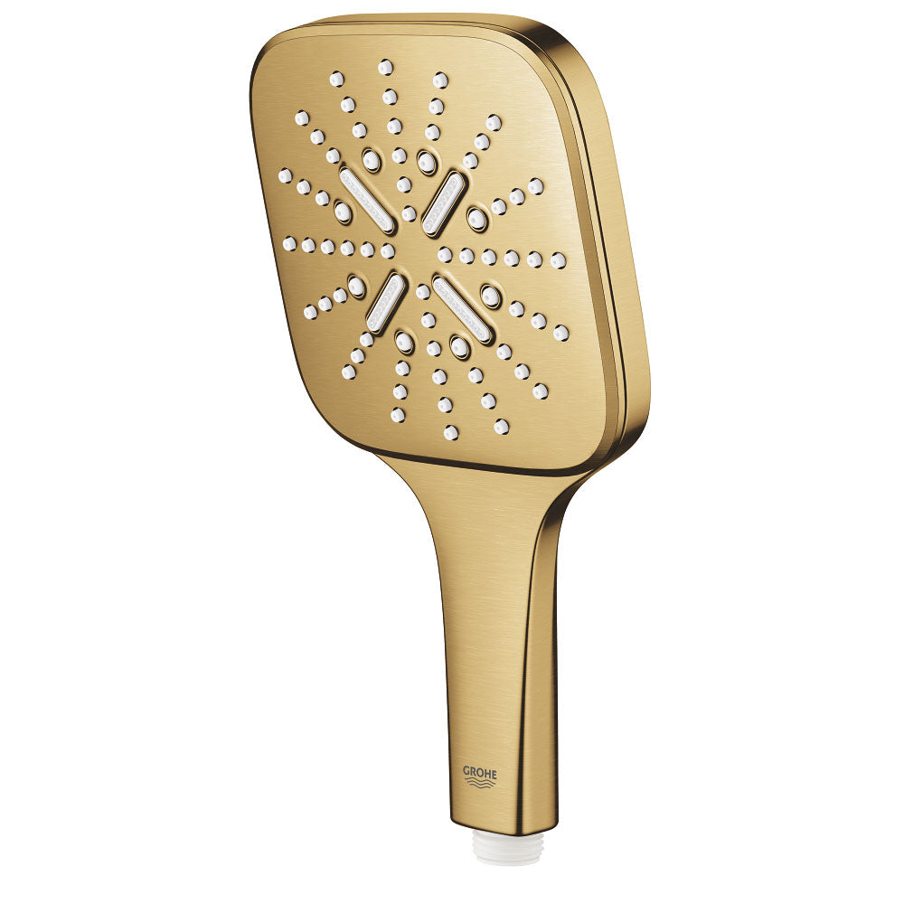 GROHE Pack bain/douche avec mitigeur thermostatique + douchette + support + flexible