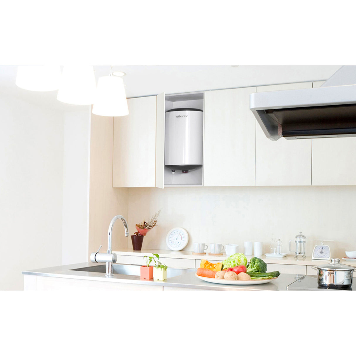 Chauffe-eau ATLANTIC mono compact sur évier blindé PETITES CAPACITÉS 15L - Mister PRO