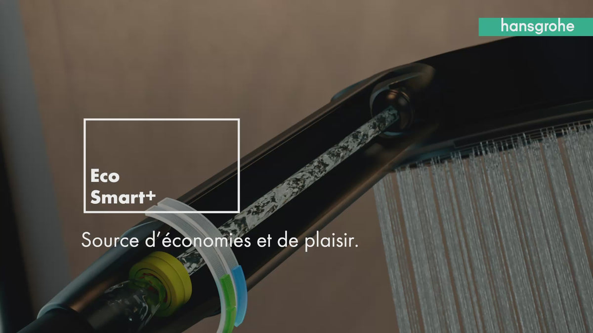 HANSGROHE Pulsify E Douchette stick 100 1 jet EcoSmart, blanc mat