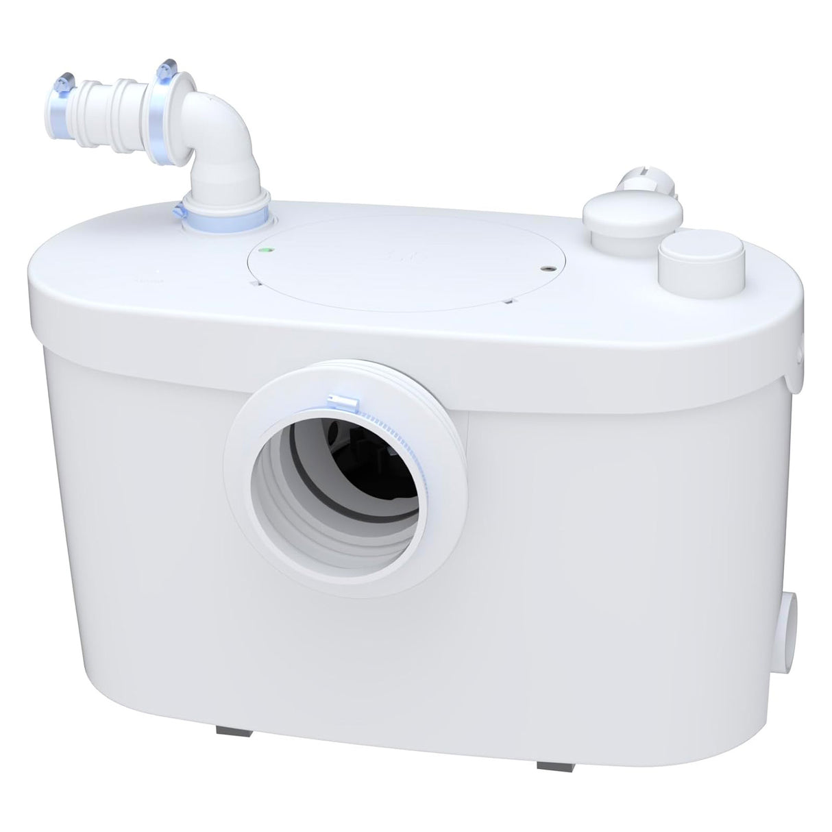 Broyeur adaptable Sanibroyeur XR Up Silence de SFA pour WC, silencieux et compact, conçu pour une installation facile.