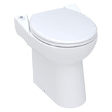 Cuvette WC compacte Sanicompact 43 Eco+ avec broyeur intégré, marque SFA, design épuré et fonctionnel.