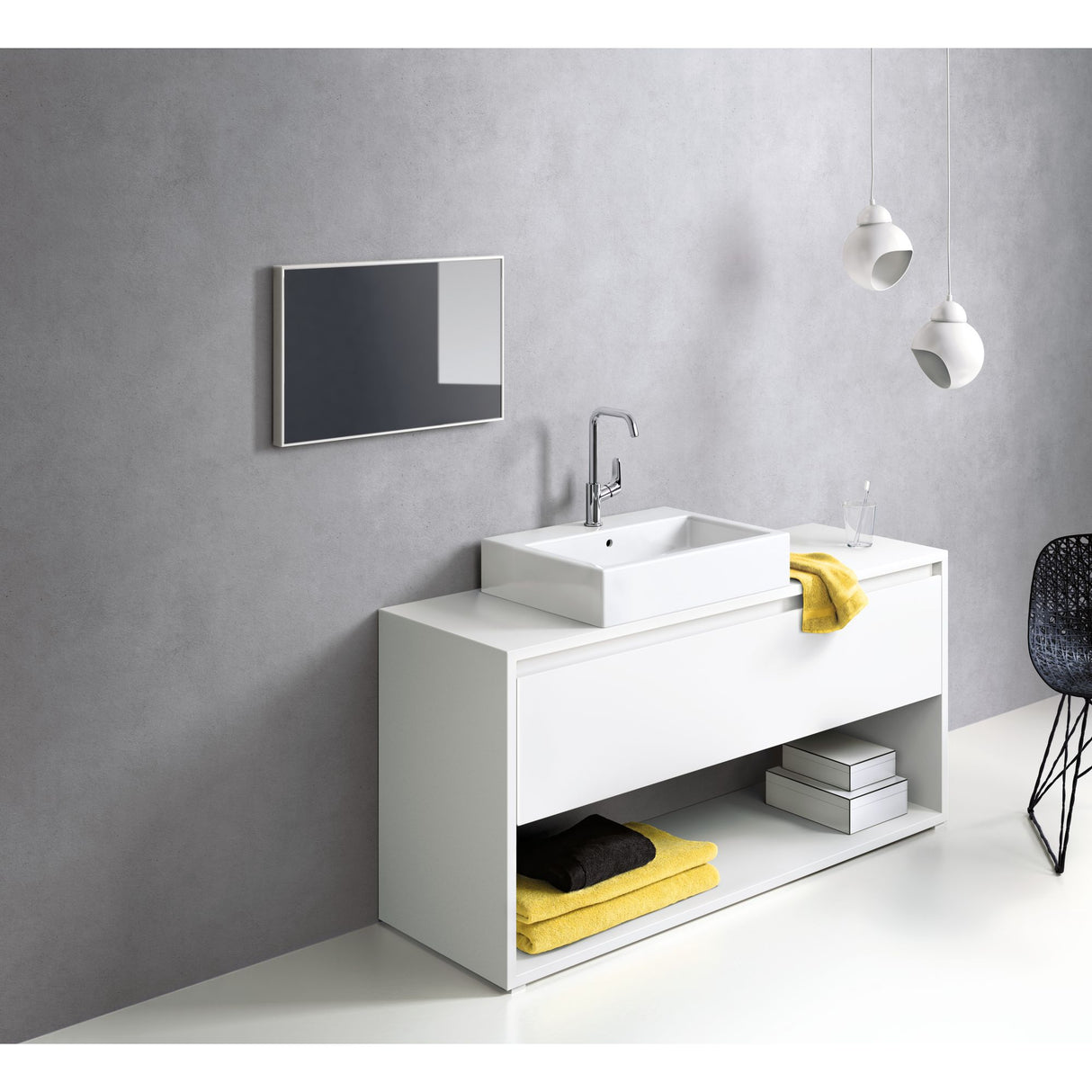 HANSGROHE Mitigeur de lavabo 240 Focus bec haut avec tirette et vidage 31609000