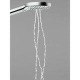 HANSGROHE Ensemble support mural et douchette 120 3 jets PowderRain Raindance Select S avec flexible de douche 160 cm 27668000