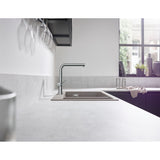 HANSGROHE Mitigeur de cuisine 270 1 jet Talis M54 avec douchette extractible 72808000