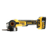 Meuleuse sans fil DeWalt, type outil électroportatif, couleur jaune et noire
