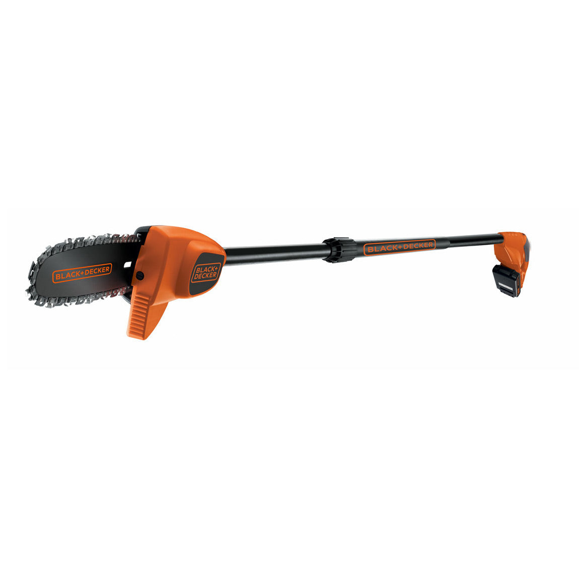 BLACK+DECKER Elagueur sur perche sans fil 18V batterie 2Ah télescopique GPC1820L20-QW