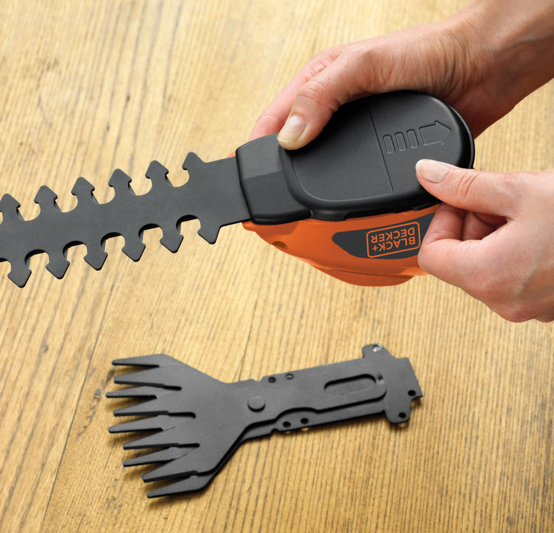 BLACK+DECKER Cisaille sculpte-haies sans fil 7,2V GSL700-QW