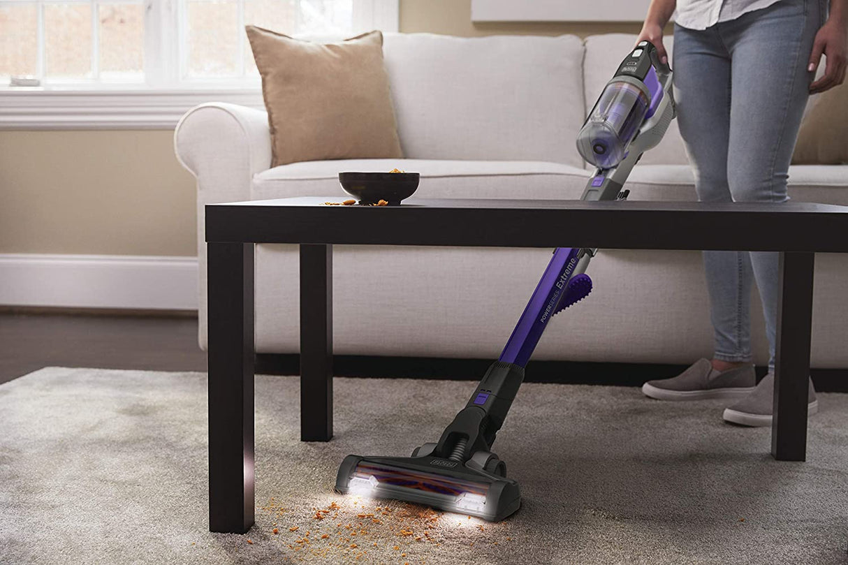 BLACK+DECKER Aspirateur balai Powerseries sans fil 36V BHFEV362DP-QW
