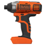 Visseuse BLACK+DECKER, outil électroportatif, couleur orange et noire