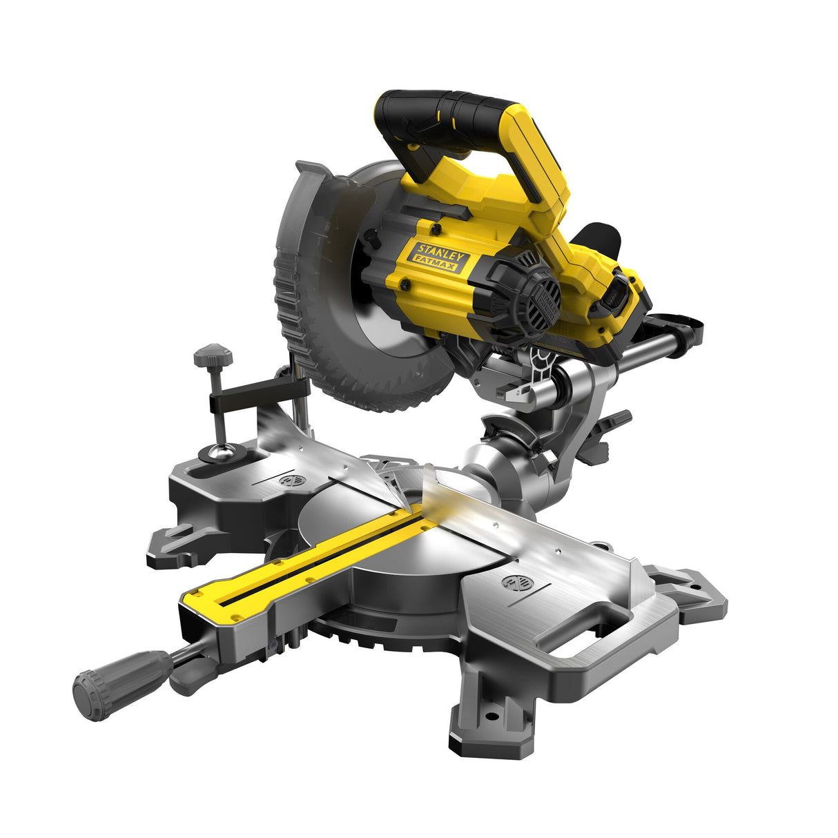 STANLEY FATMAX Scie à onglet radiale sans fil 18V 190mm batterie 4Ah V20 SFMCS701M1-QW