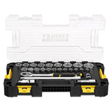 STANLEY FATMAX Coffret de 26 douilles Stakbox L 1/2" FMMT98103-1