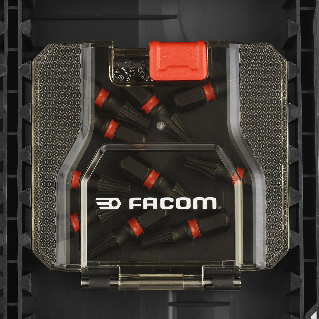 FACOM Coffret 50 pièces d'embouts impacts et accessoires 1/4" EN.1J50PB
