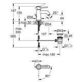 GROHE Mitigeur de lavabo Start Classic 23782000