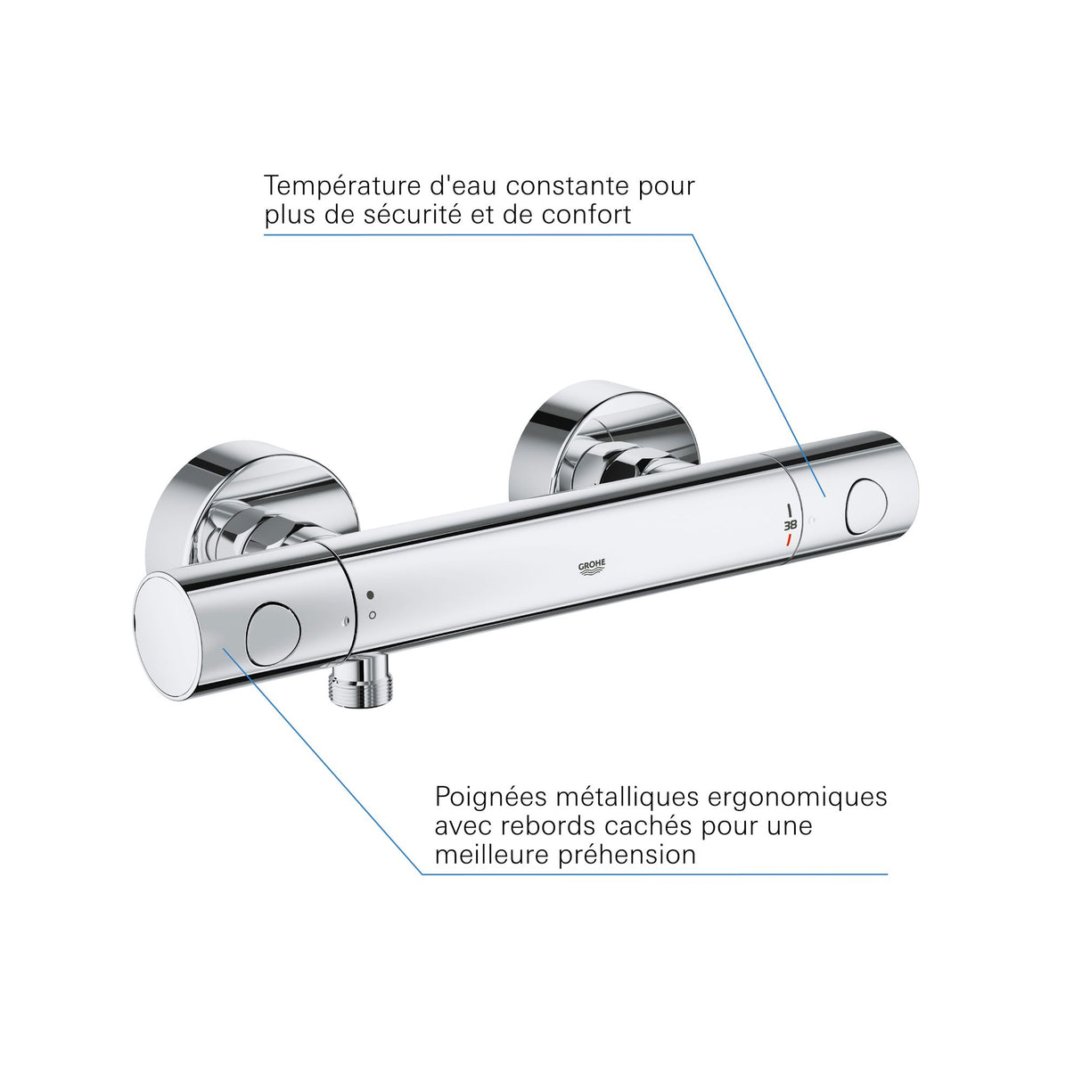 GROHE Mitigeur de douche Precision Get  34773000