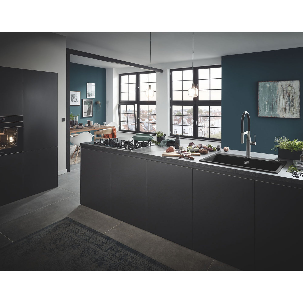 GROHE Evier de cuisine 1 bac 78x51cm K700 31652AP0
