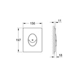 GROHE Plaque de commande Start 38964000