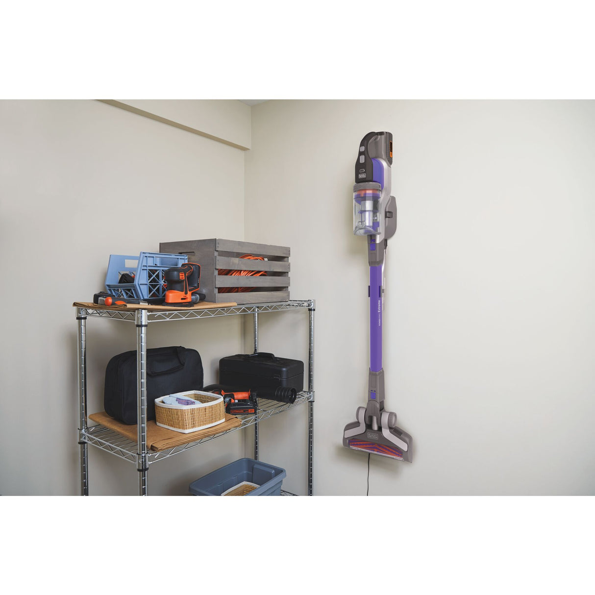 BLACK+DECKER Aspirateur balai Powerseries sans fil 36V BHFEV362DP-QW