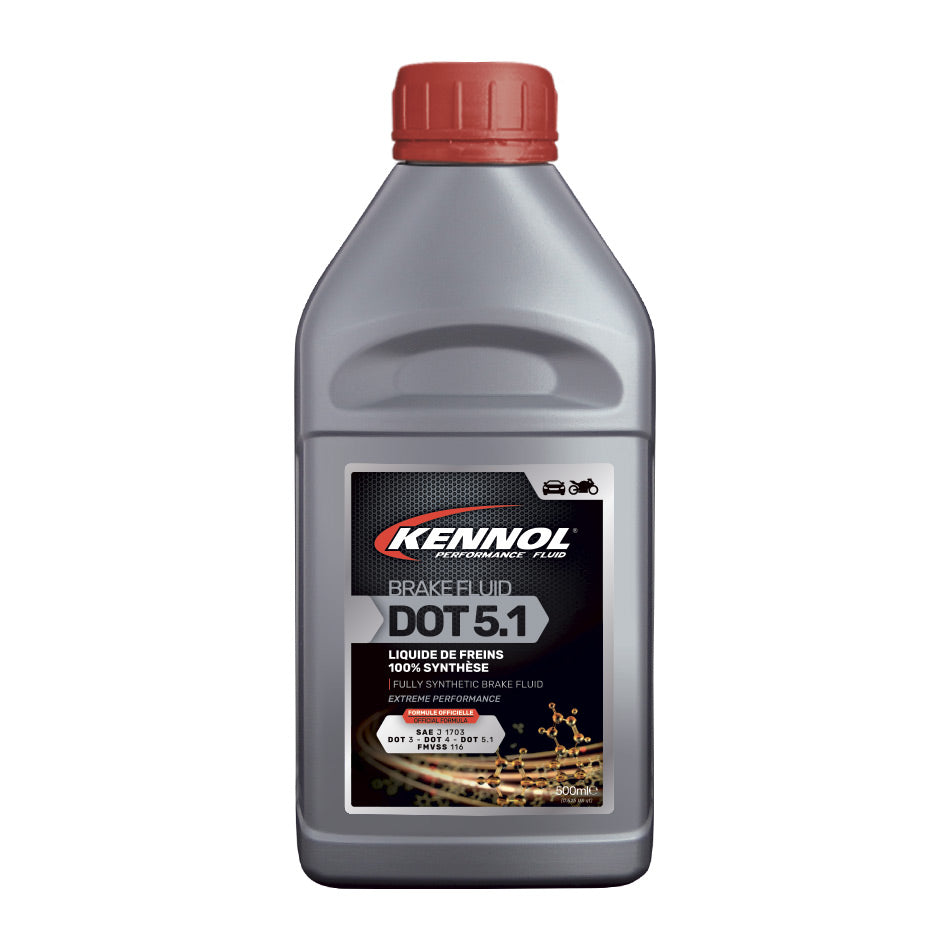 KENNOL Liquide de freins BRAKE FLUID DOT 5.1 500ml