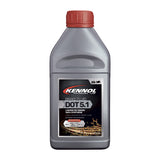 Liquide de freins Kennol DOT 5.1, synthétique, flacon gris avec bouchon rouge, 500ml