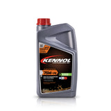 Bidon gris de 2L d’huile de transmission KENNOL Easystick 75W-FE pour boîte manuelle.