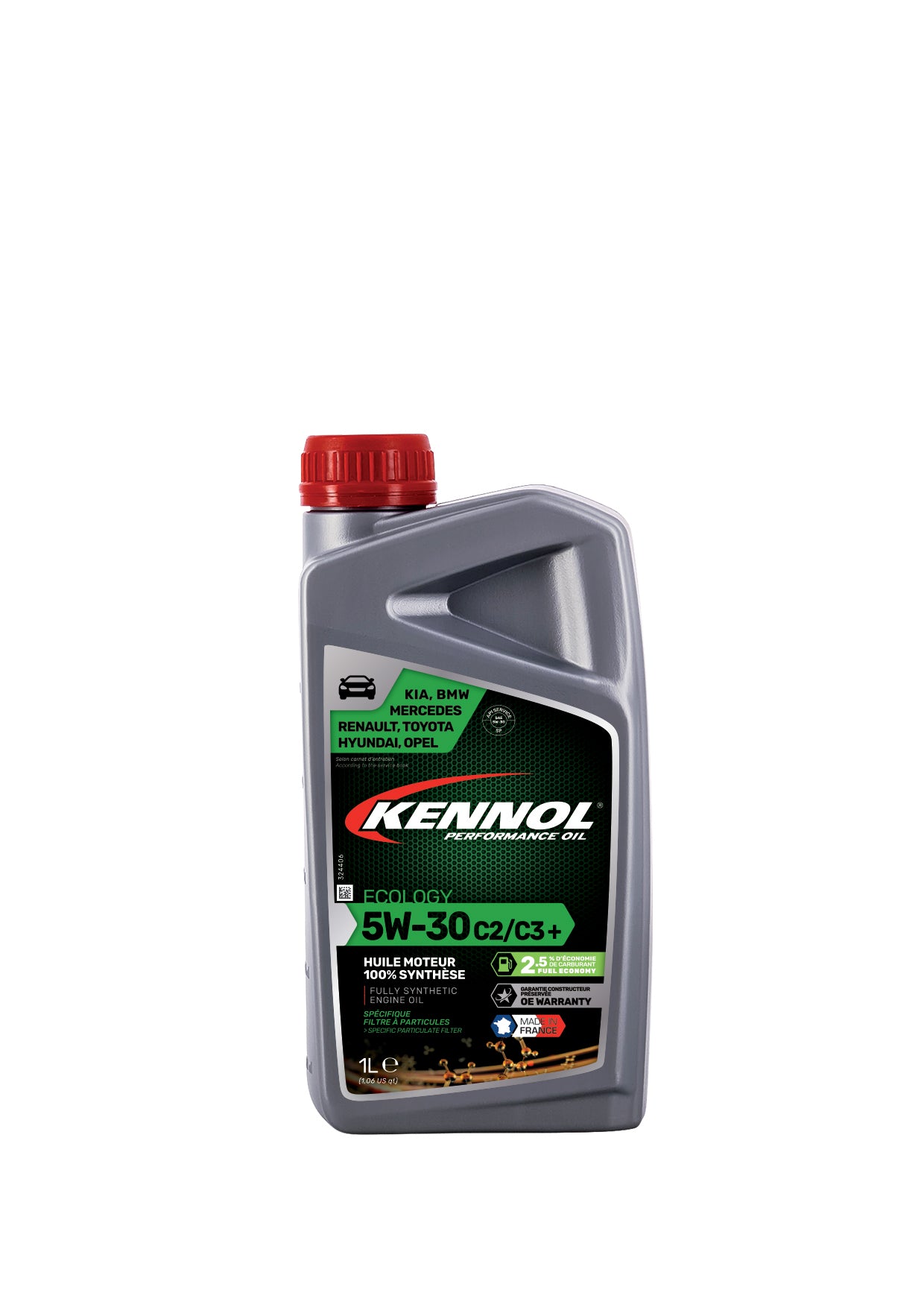 KENNOL Huile moteur ECOLOGY 5W-30 C2/C3+