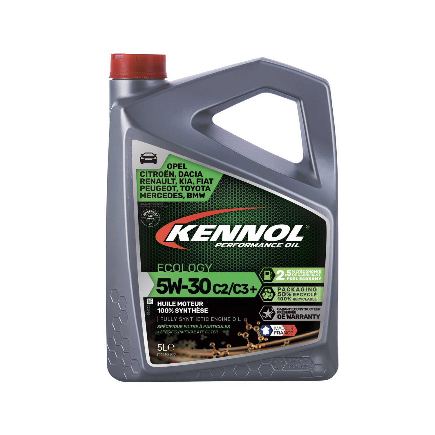 KENNOL Huile moteur ECOLOGY 5W-30 C2/C3+