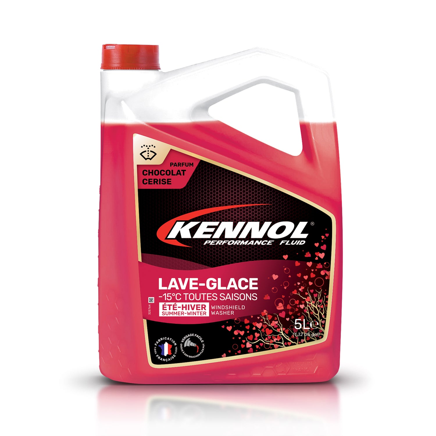 KENNOL Lave-glace -15°C toutes saisons CHOCOLAT/CERISE