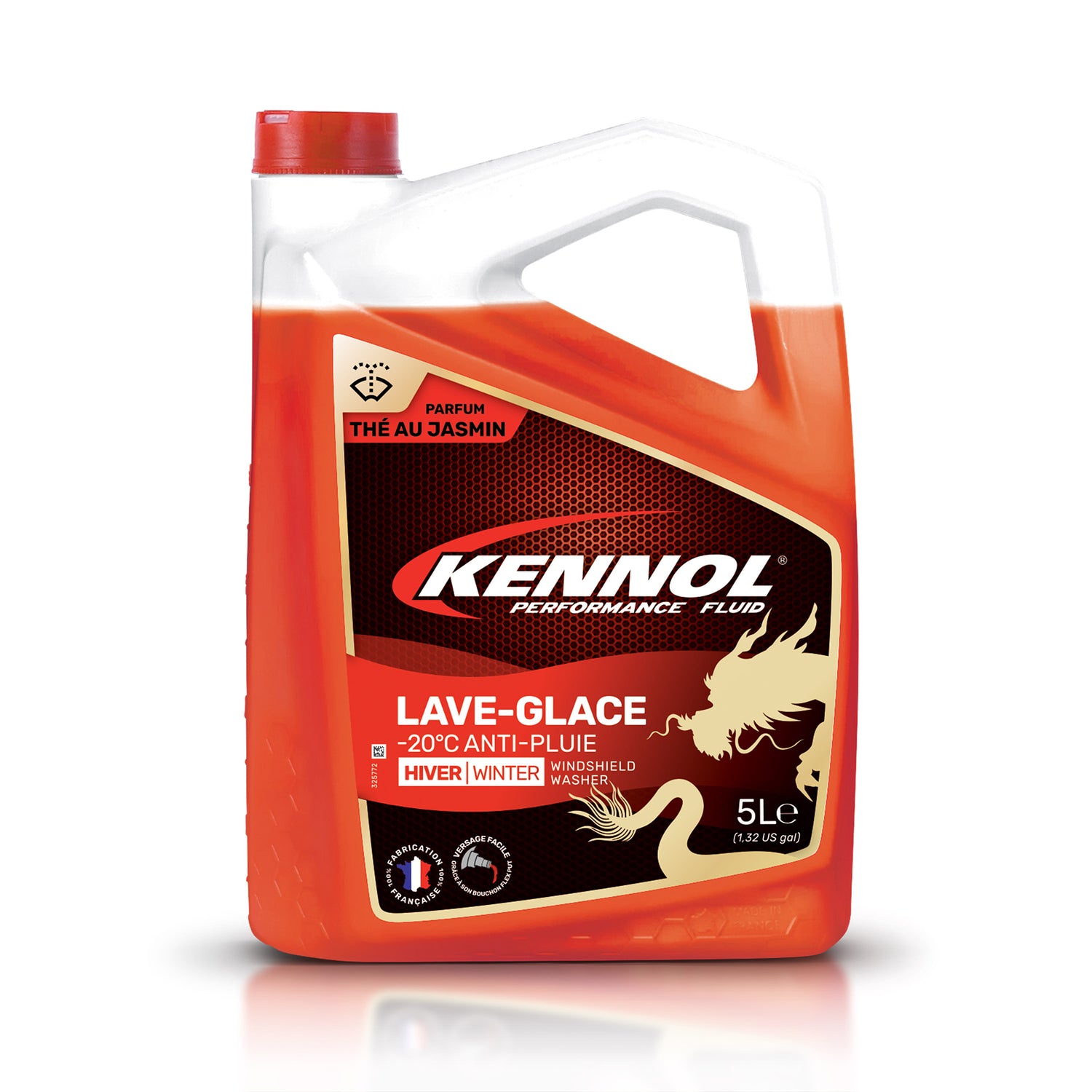 KENNOL Lave-glace -20°C anti-pluie THÉ AU JASMIN