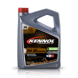 Bidon gris huile moteur KENNOL 0W20 508/509, synthétique, bouchon rouge