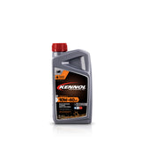 Bidon gris d'huile moteur KENNOL 10W-40 4T, semi-synthèse, bouchon rouge.