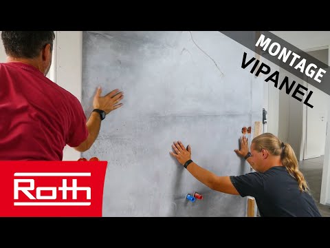 VIPANEL Panneau mural en alu-composite aspect bois coloris Acajou finition mat perlée