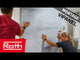 VIPANEL Panneau mural en alu-composite aspect bois coloris Acajou finition mat perlée